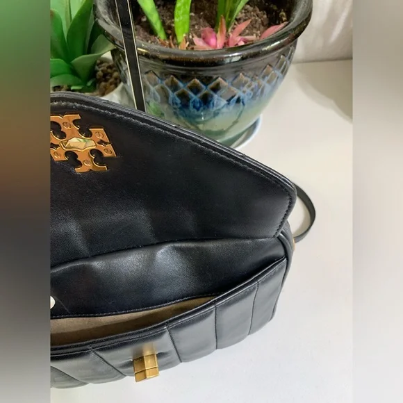 👜💕 TORY BURCH Crossbody Black Leather Bag - Picture 11 of 14